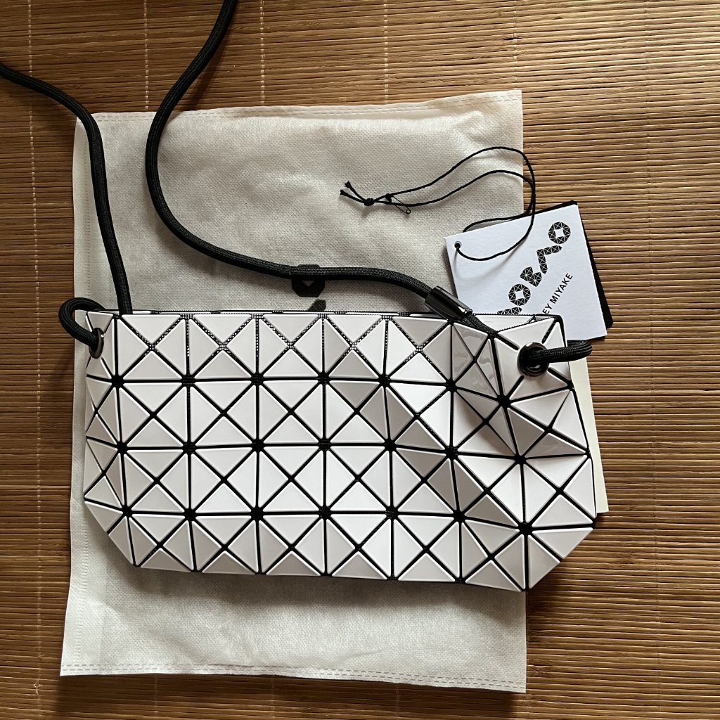 Nwt White Baobao Issey Miyake Shoulder Bag
